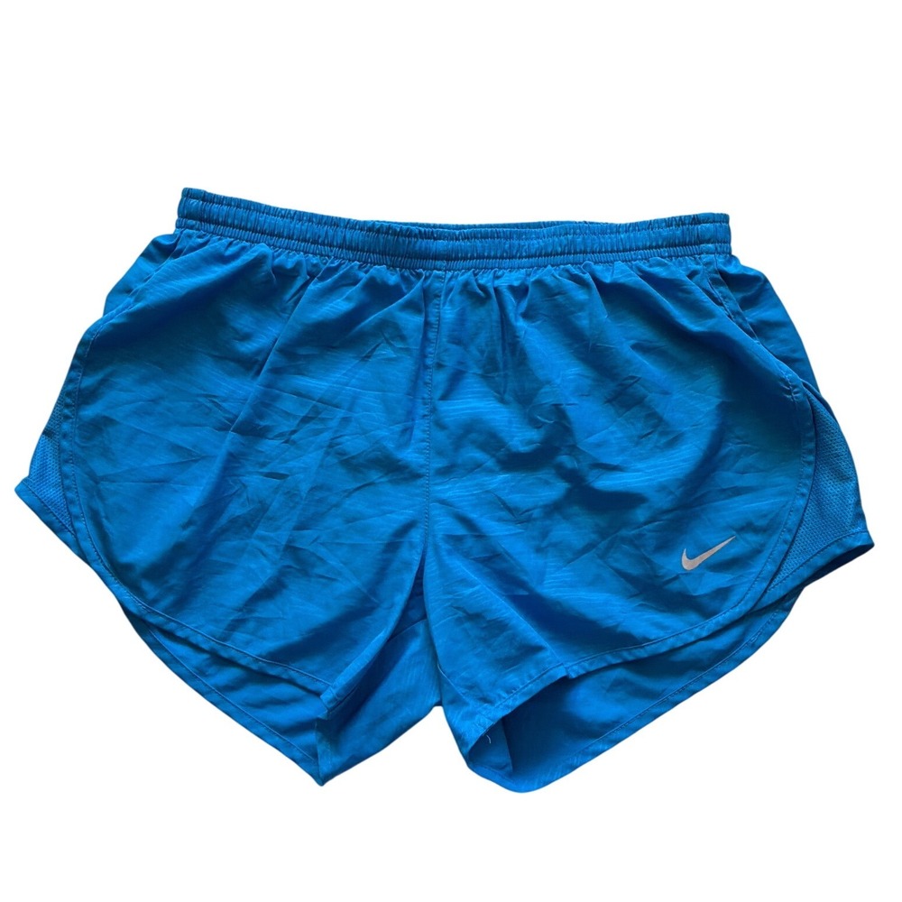 Nike Dri-FIT Running Shorts Womens Small Blue Athletic Gym Workout